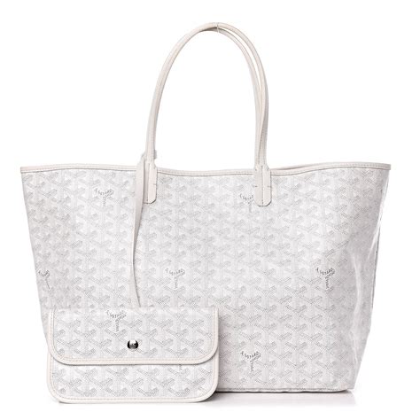 GOYARD Goyardine Saint Louis PM White .